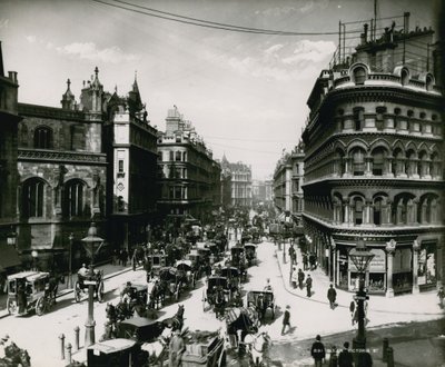 Queen Victoria Street, London by English Photographer